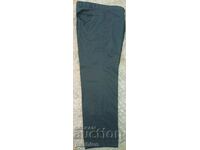 pantaloni negri bleumarin slim