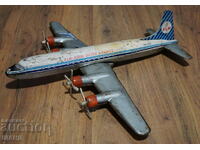 Стара Японска метална играчка модел самолет KLM DUTCH AIRLIN