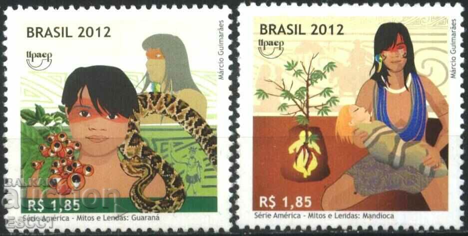 Чисти марки  Upaep  2012  от  Бразилия