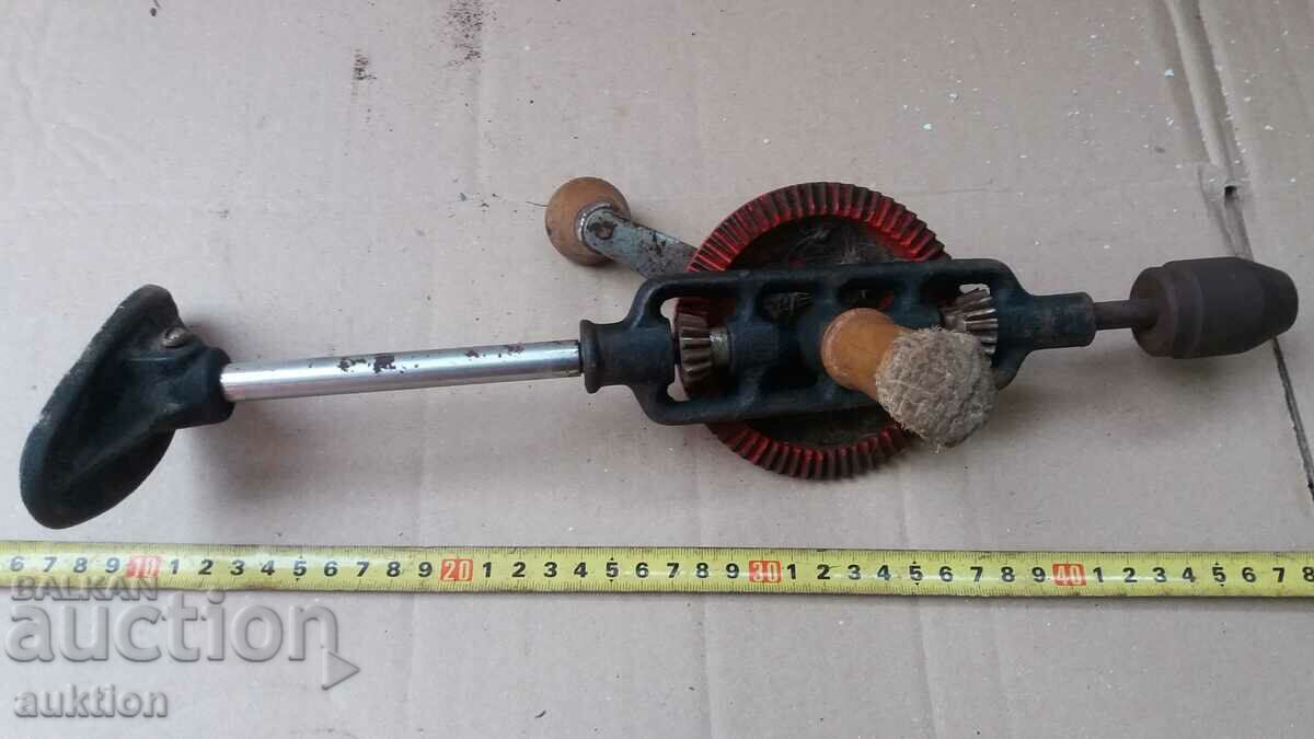 Auction old german hand drill Auction old german hand drill