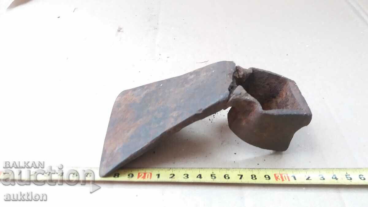 Delivery of an old small hoe, a digger - a tool Delivery of an old small hoe, a digger - a tool