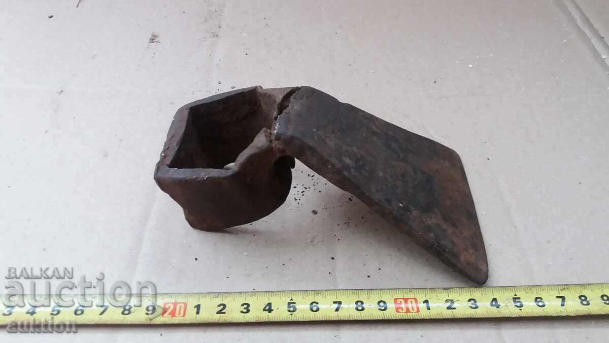 an old small hoe, a digger - a tool - 6 an old small hoe, a digger - a tool - 6