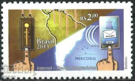 Чиста марка Меркосур Интернет 2013 от  Бразилия