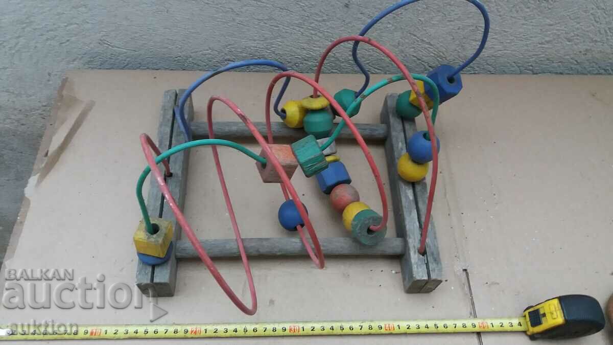 Delivery of old wooden children's toy Delivery of old wooden children's toy