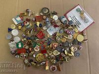 over 120 badges and signs of communist Bulgaria