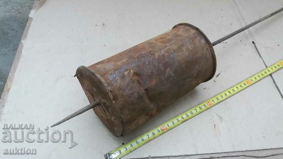 OLD COFFEE CORN POPCORN COOKER - 6 OLD COFFEE CORN POPCORN COOKER - 6