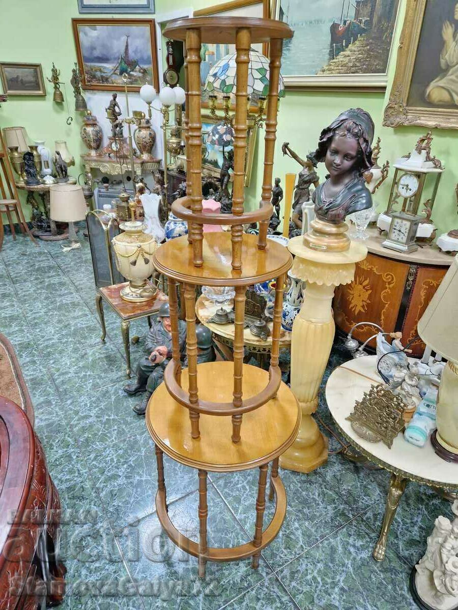 Great antique set of 3 French side tables - 6