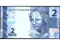 Банкнота 2 реала 2010 от Бразилия