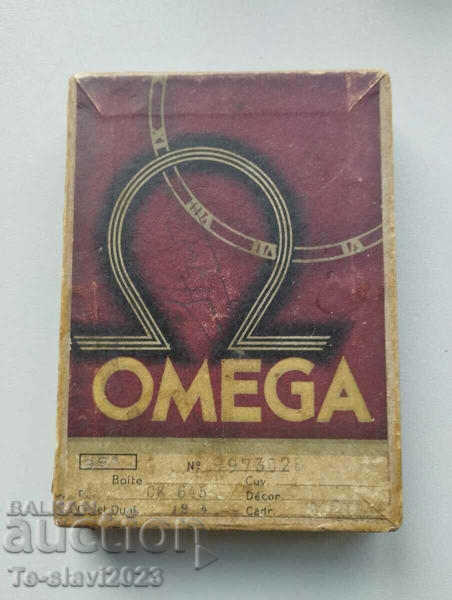 Παλιό κουτί - OMEGA - ρολόι