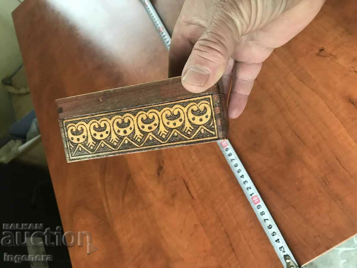 JEWELERY BOX WOOD DRAWING PYROGRAPH PLUSH BY SOCA MOSTRA - 6 JEWELERY BOX WOOD DRAWING PYROGRAPH PLUSH BY SOCA MOSTRA - 6