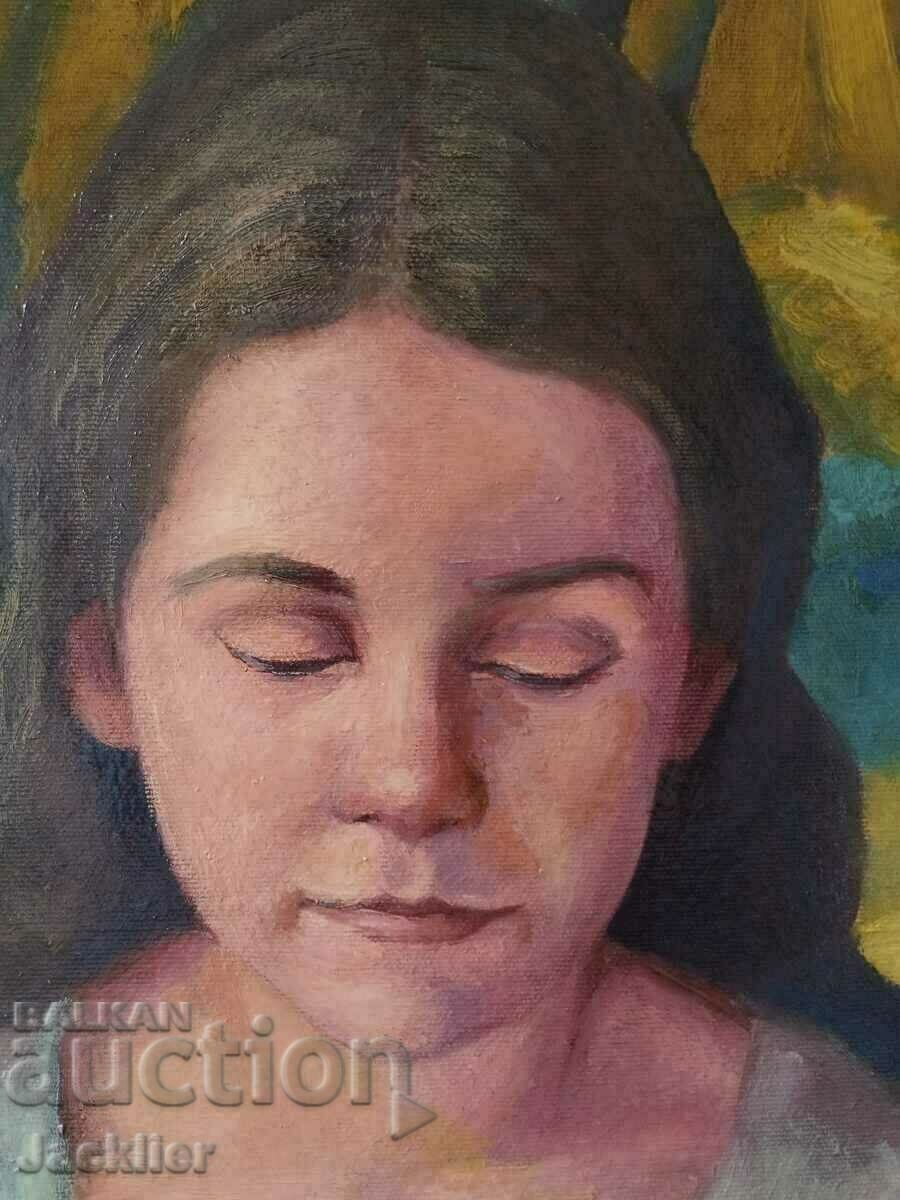 Delivery of "Tale", Plamen Ovcharov, painting, 66x81cm