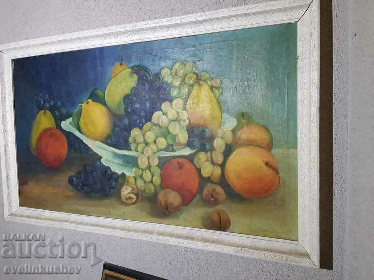 Delivery of Large still life oil painting 135/80 cm. Bulgarian author Delivery of Large still life oil painting 135/80 cm. Bulgarian author
