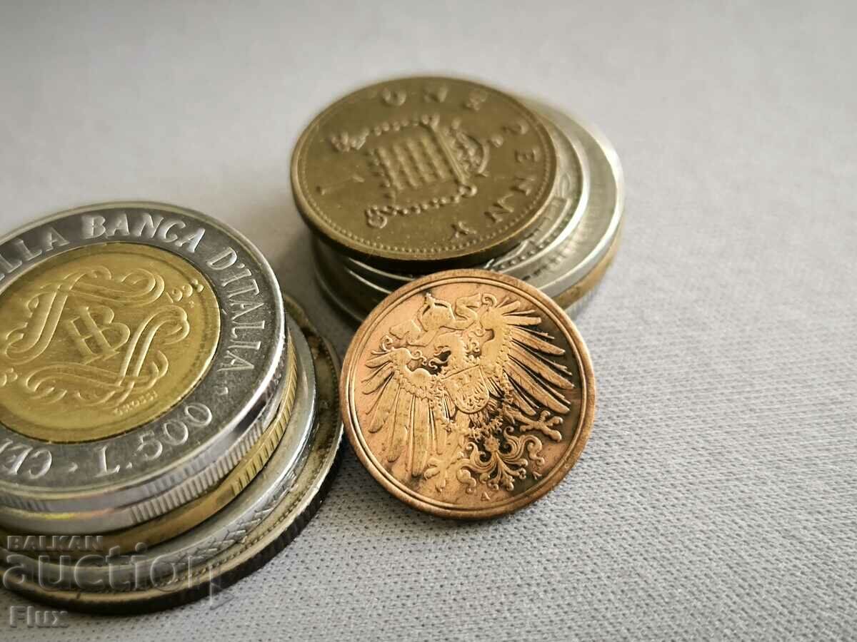 Reich Coin - Germany - 1 Pfennig | 1904; Series A with price 3.50 BGN | € 1.79 Reich Coin - Germany - 1 Pfennig | 1904; Series A with price 3.50 BGN | € 1.79