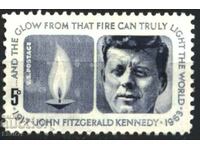 Clean stamp John Kennedy 1964 from USA