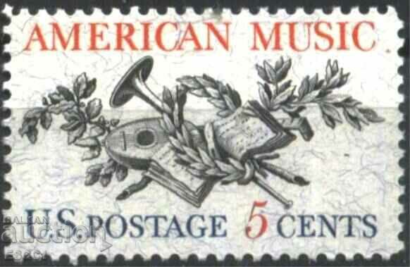 Чиста марка Американска Музика 1964 от САЩ