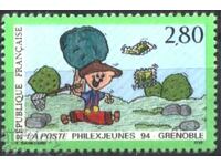 Clean Stamp Philatelic Exhibition Grenoble 1994 from France