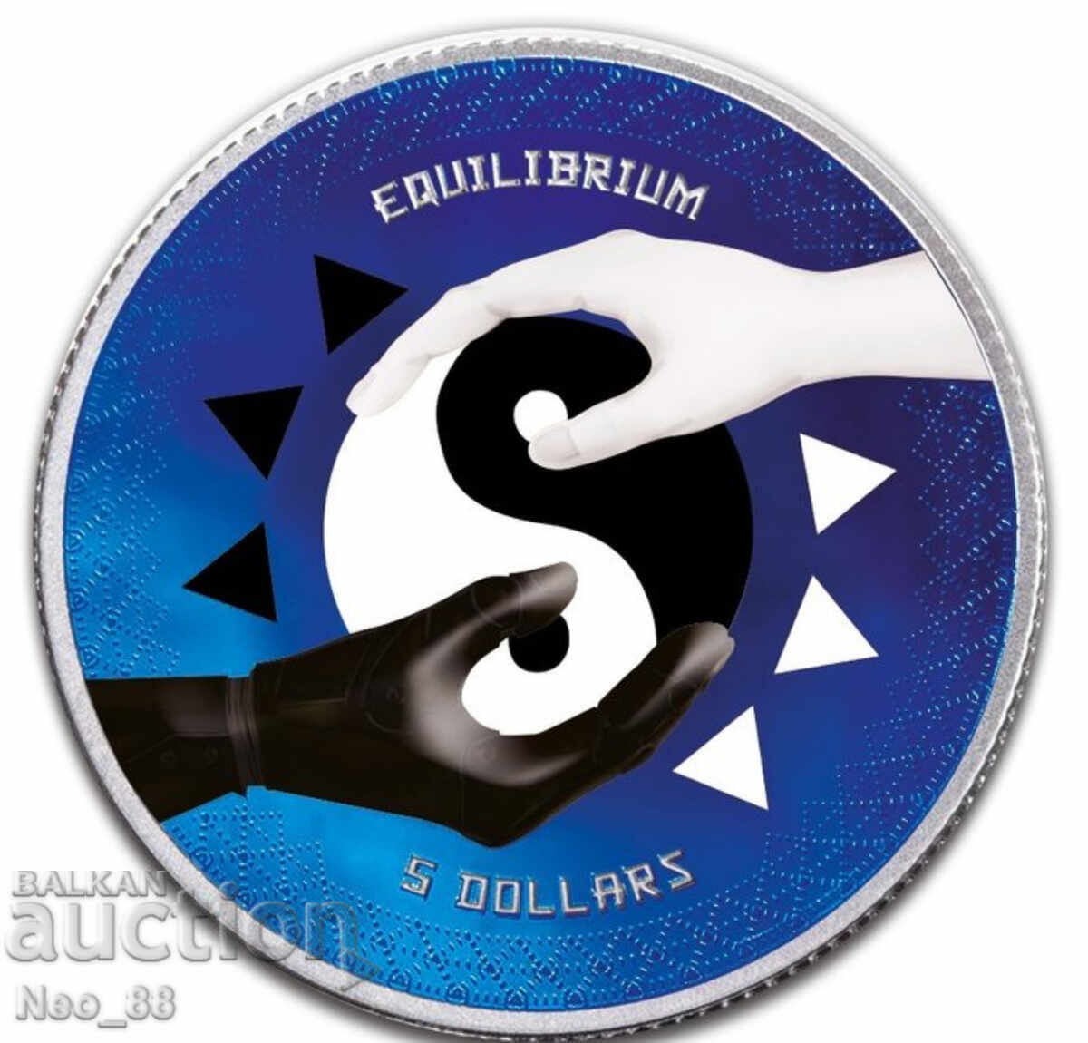 Сребърна монета Equilibrium 1 oz