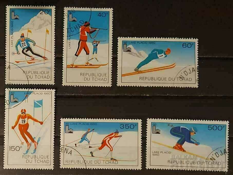 Чад 1979 Спорт/Олимпийски игри Клеймована серия
