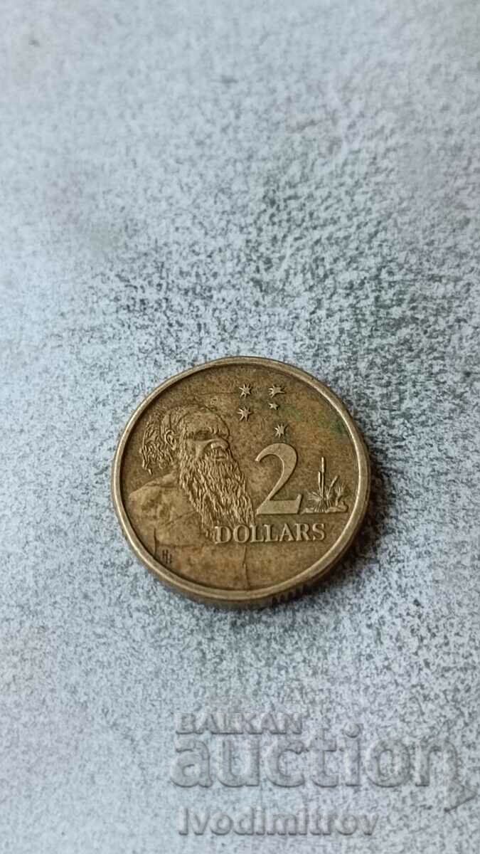 Australia 2 dollars 1988