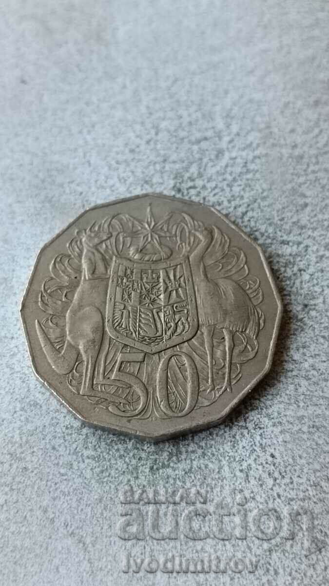 Australia 50 cents 1976