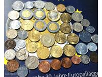 Сет от 47 монети от Италия, Ватикан и други