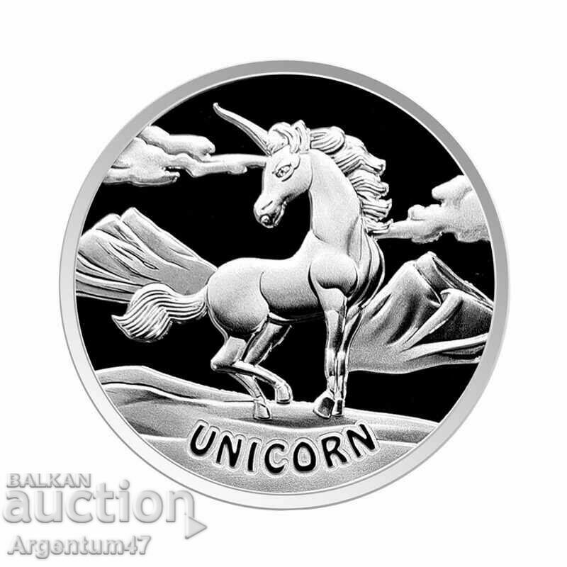 SILVER 1 OZ 2023 FIJI - UNICORN