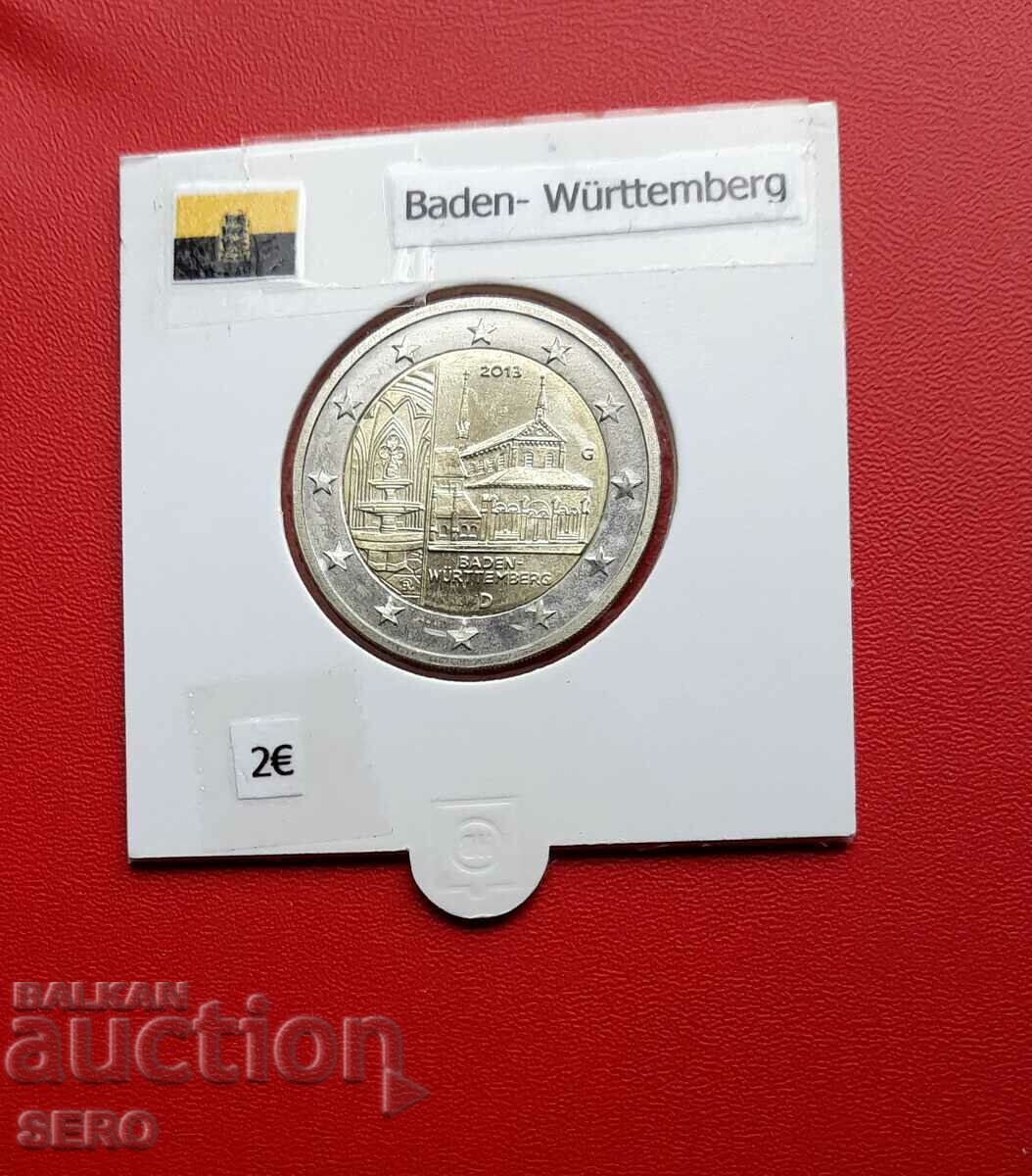 Германия-Баден-Вюртенберг-2 евро 2013