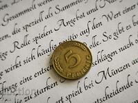 Coin - Germany - 5 Pfennig | 1967; series F