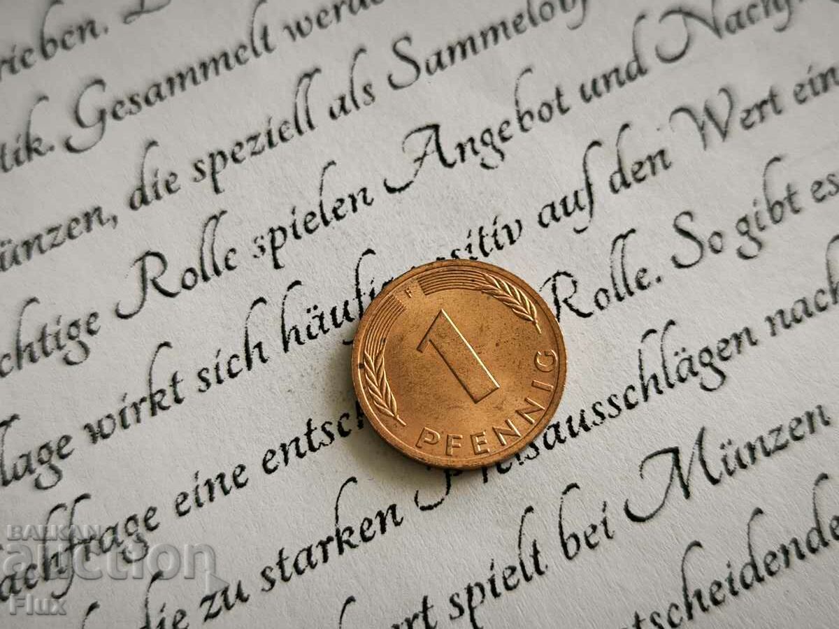 Coin - Germany - 1 pfennig | 1979; series F