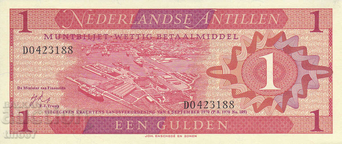 tino37- NETHERLANDS ANTILLES - 1 GULDEN - 1970 - AU with price 8.40 BGN | € 4.29 tino37- NETHERLANDS ANTILLES - 1 GULDEN - 1970 - AU with price 8.40 BGN | € 4.29