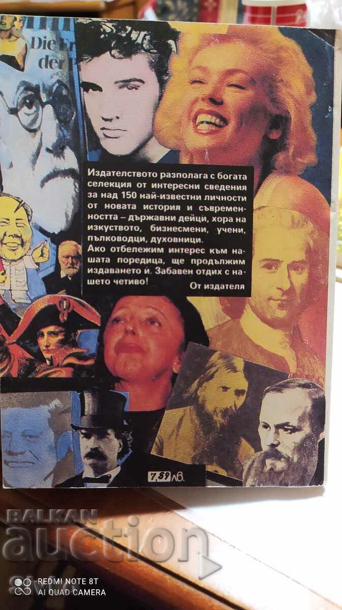 Intimate secrets of famous people with price € 0.01 | 0.02 BGN