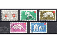 1950. Switzerland. Pro Patria - 100 years of regional stamps.