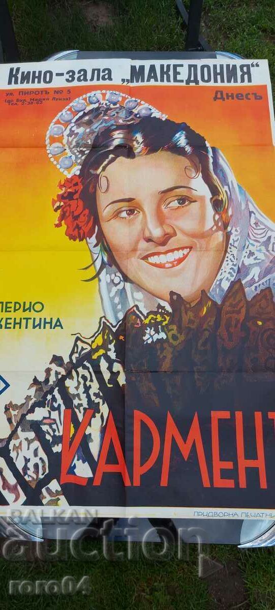AFIȘ DE CINEMA - REGATUL BULGARIA