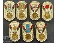 505 USSR series of 7 Olympic signs Summer Olympics