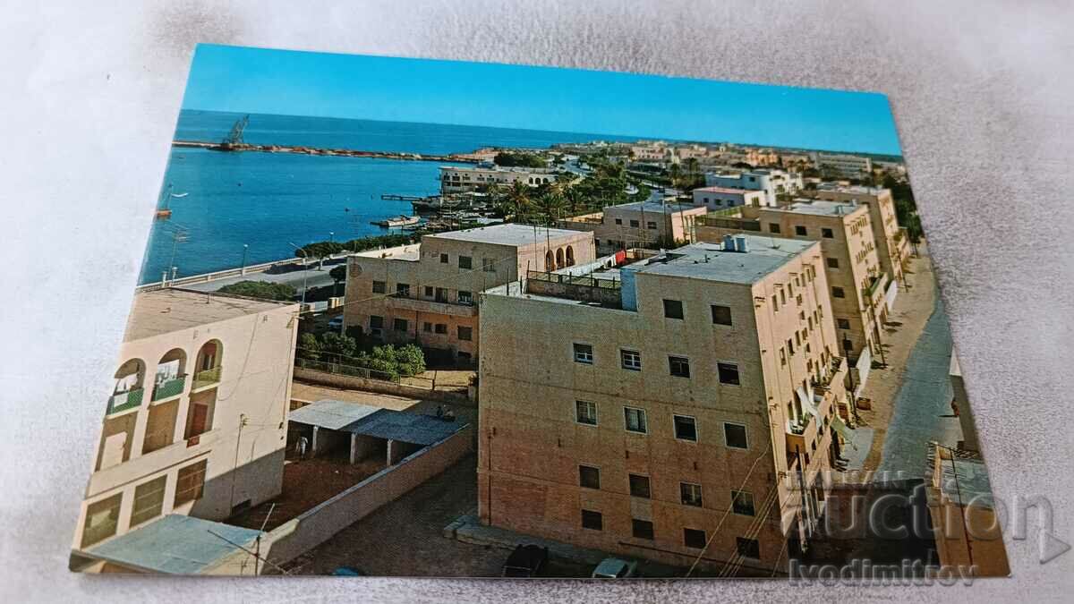 Пощенска картичка Tripoli General View 1980