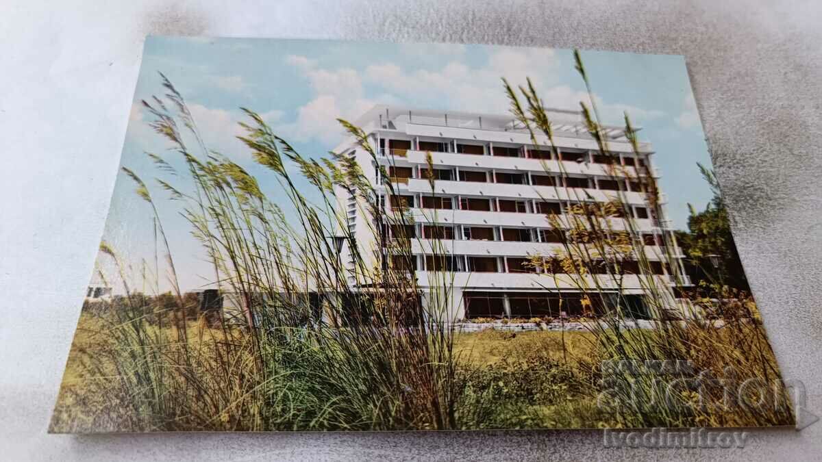 Пощенска картичка Слънчев бряг Хотел Олимп 1960