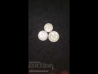 Monede regale 20, 10, 5 cenți