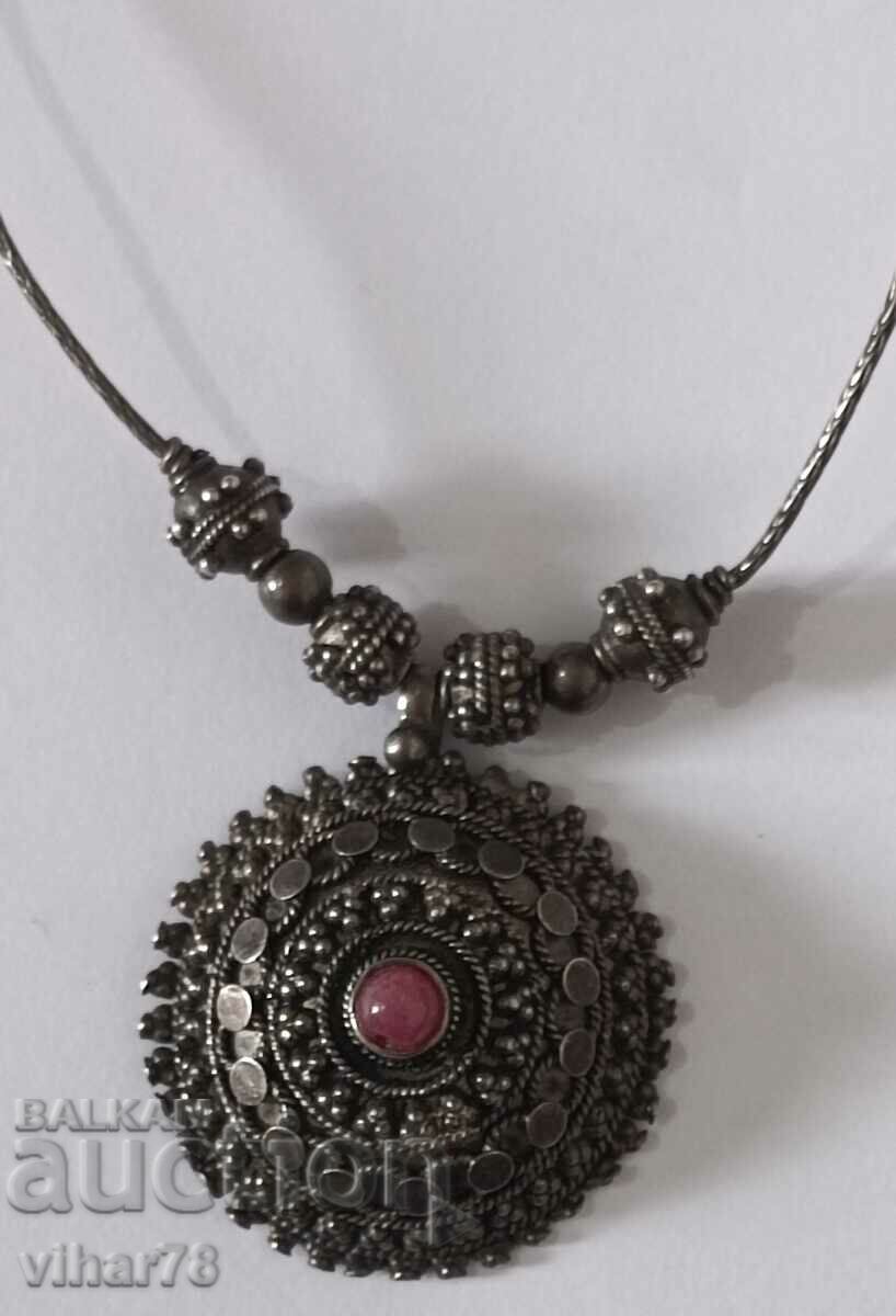 Old silver necklace with price 119.99 BGN | € 61.35 Old silver necklace with price 119.99 BGN | € 61.35