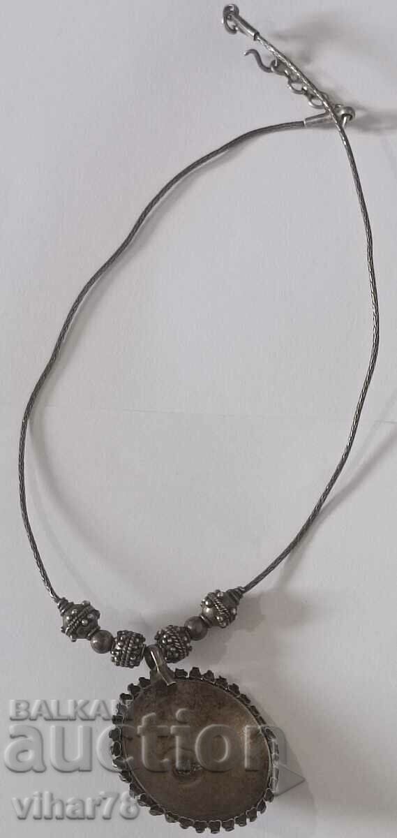 Παλιό ασημένιο κολιέ - 6