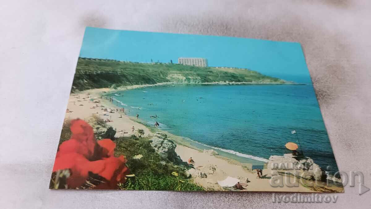 Пощенска картичка Мичурин Плажът 1974