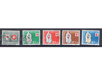 1957. Ελβετία. Pro Patria - Ερυθρός Σταυρός.