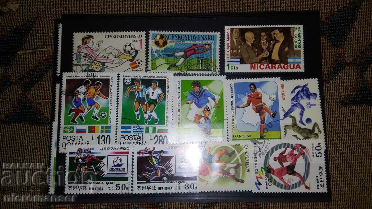 Stamps with a carnet, read the description!