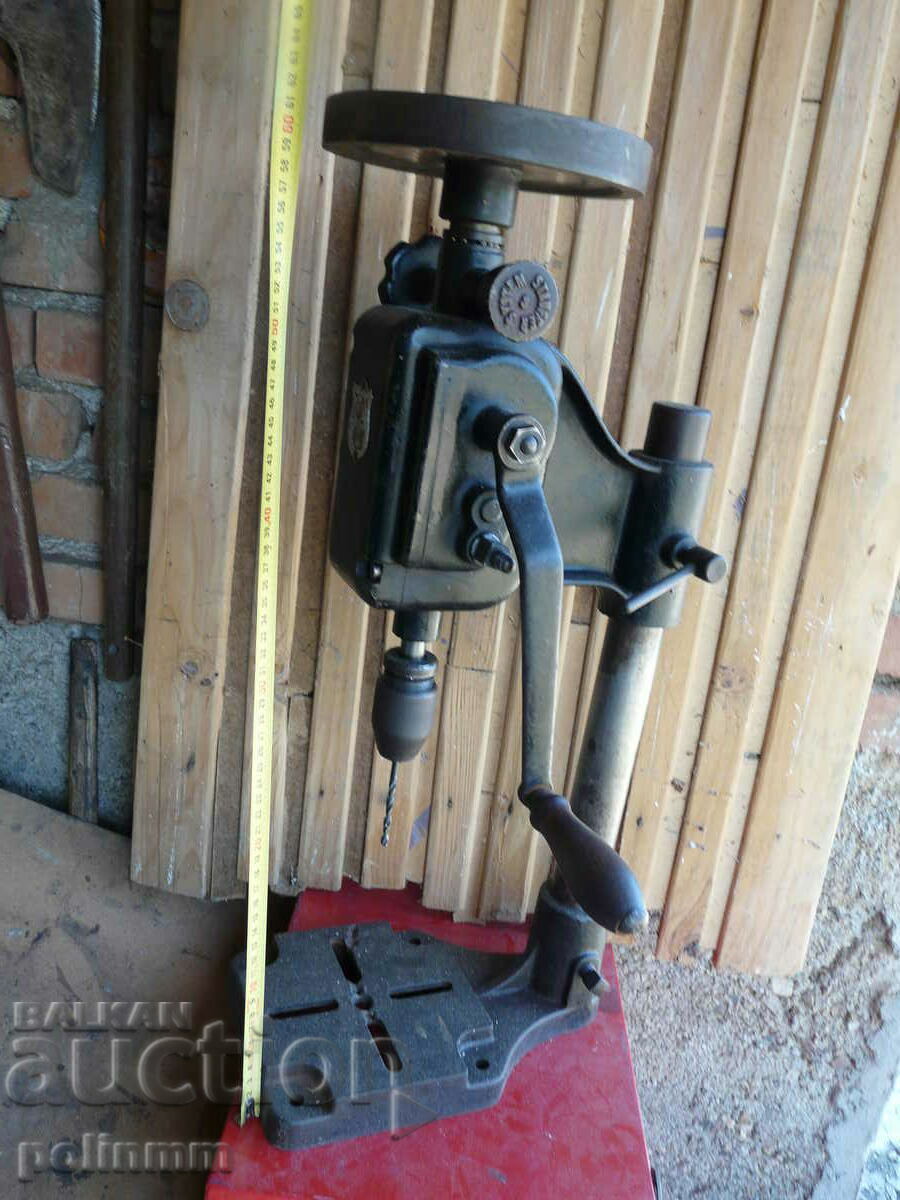 Old massive hand drill - Germany