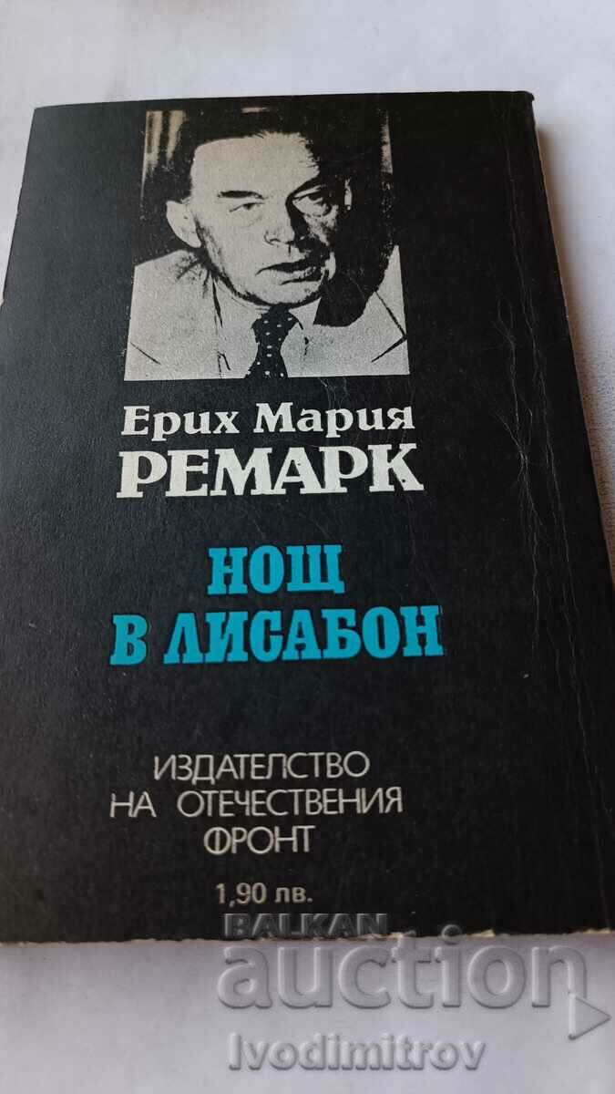 Auction  Night in Lisbon - Erich Maria Remarque 1990