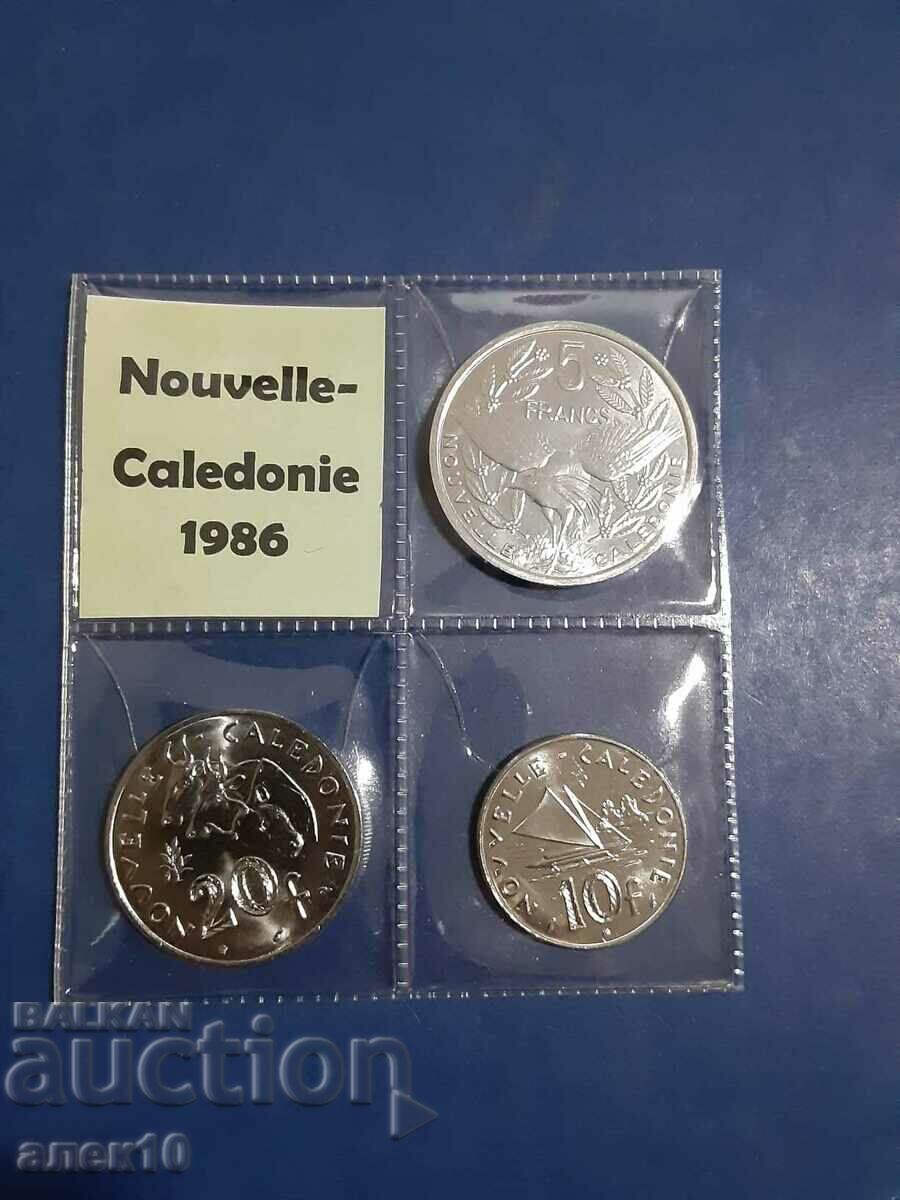 Сет  Нова  Каледония  1986