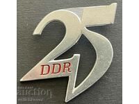 37652 GDR East Germany mark 25 years. GDR 1949-1974