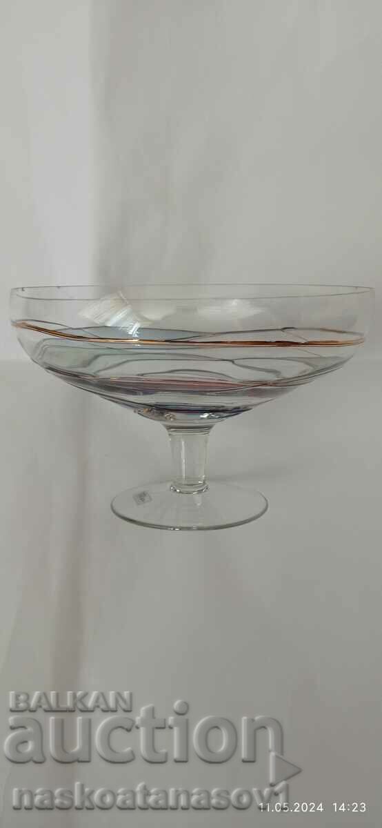 Tiffany glass fruit bowl