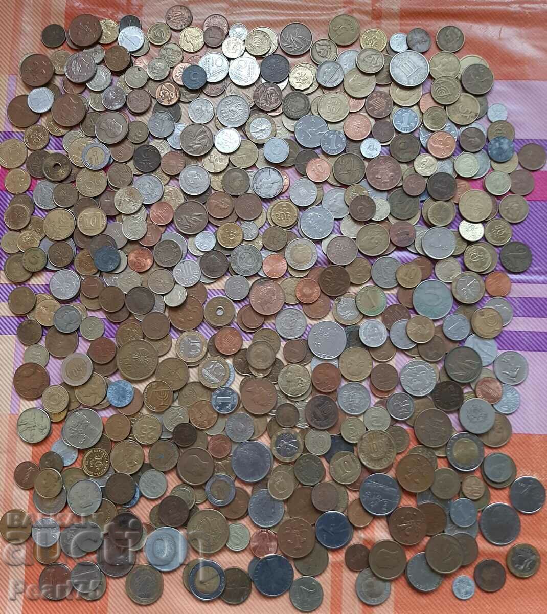 Огромен  лот монети 560 бр.