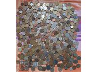 Огромен  лот монети 560 бр.