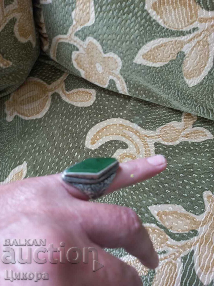 ΠΑΛΙΟ ΤΟΥΡΚΙΚΟ ΟΘΩΜΑΝΙΚΟ ΑΣΗΜΕΝΙΟ ΔΑΧΤΥΛΙΔΙ ΜΕ ΠΕΤΡΑ - 6 ΠΑΛΙΟ ΤΟΥΡΚΙΚΟ ΟΘΩΜΑΝΙΚΟ ΑΣΗΜΕΝΙΟ ΔΑΧΤΥΛΙΔΙ ΜΕ ΠΕΤΡΑ - 6